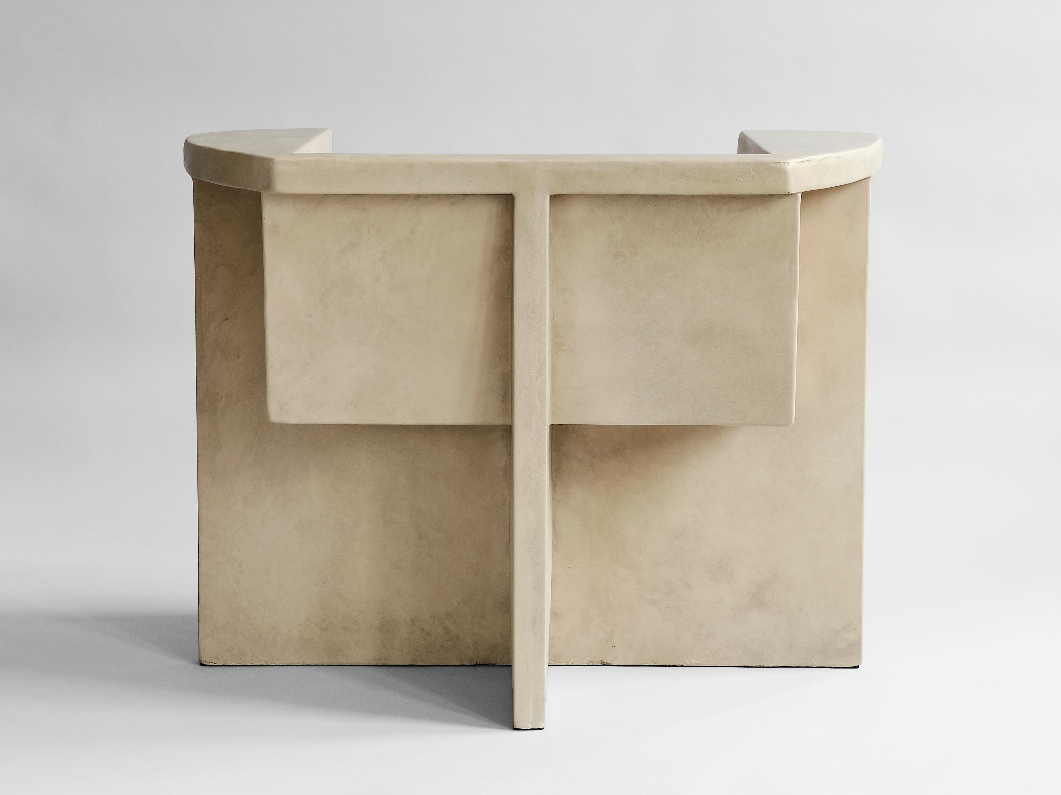 Кресло из волокнистого бетона с подлокотниками 101 Copenhagen Brutus ARCH-00146208 - Вид №12