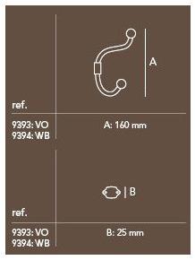 Dauby Крючок для халата / полотенцедержатель из железа Pure® plus 9393 - Вид №3