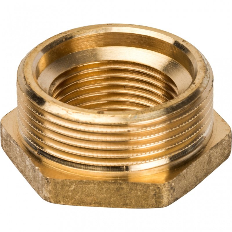 Футорка НВ 1 1/2х1" латунь STOUT SFT0028001121 - Вид №2