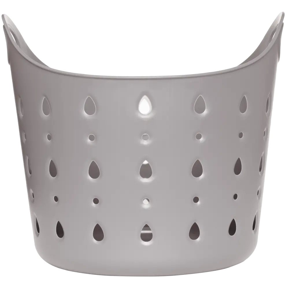 Корзина для белья Berossi CubaLibra ИК 74565000 5 л цвет дымчато-серый STLM-2186678 - Вид №1