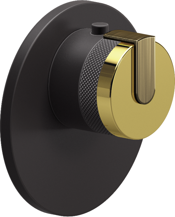 E-8027-R1AUE-L1VBB-GM-T Термостатический переключатель 3/4-Внешняя часть GRAFF MOD+