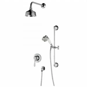 Traditional bathrooms Смеситель для душа с поперечной ручкой ЛОНДОН Tbmskit1.con.bn