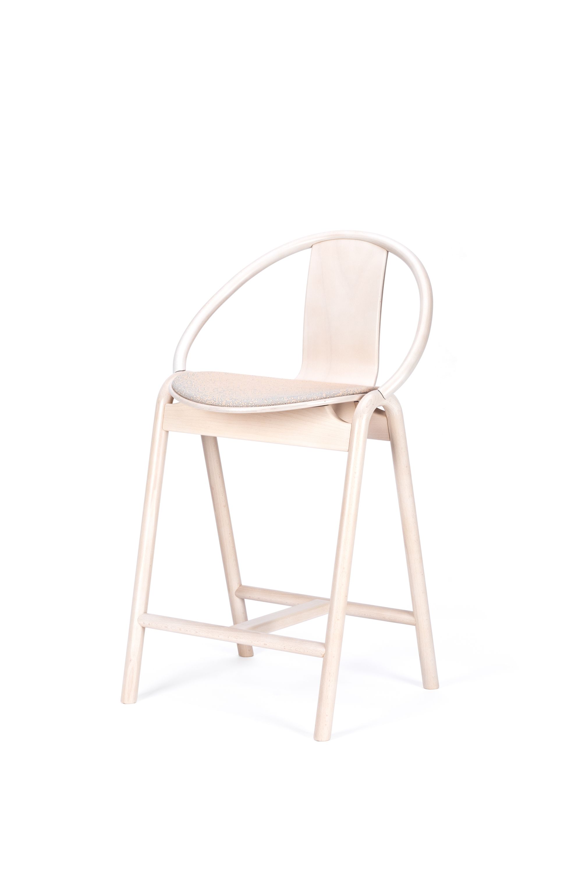 Высокий стул с мягким сиденьем TON AGAIN ARCH-00023267 - Вид №17