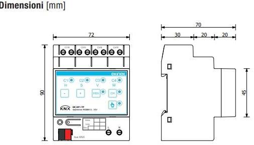 EKINEX 4-канальный привод 0-10 В sun-id-1384843 - Вид №1