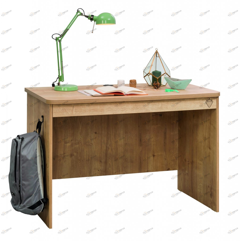 Письменный стол с ящиком 110 см орех Mocha CILEK MOCHA 00-3832442 Бежевый Santreyd 