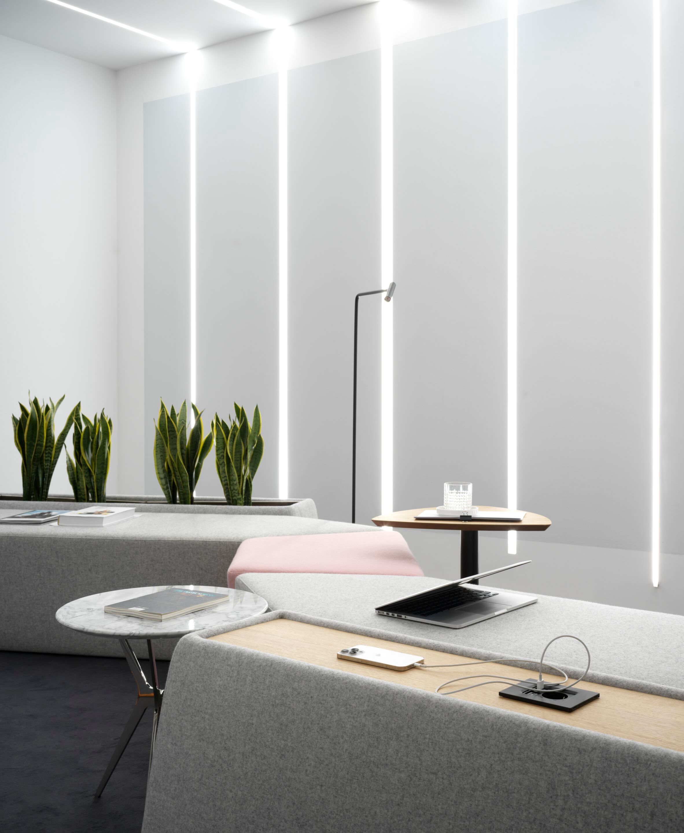 Мягкая скамейка из ткани SITIA Rocks ARCH-00135787 - Вид №3