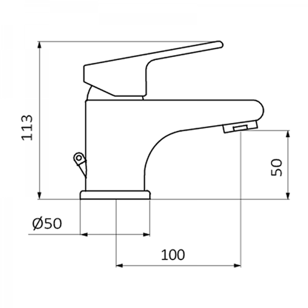 Смеситель для раковины ECO PROJECT GRB MIXERS 10512110  - Вид №1