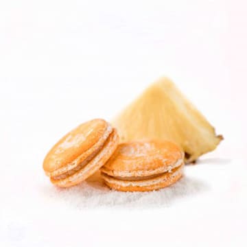 Макаронс ананас-кокос CACAOJET 30 г Santreyd 34375