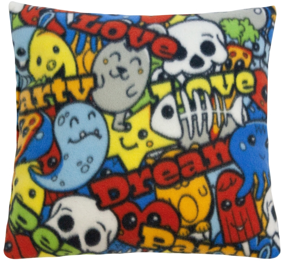 90231065 Подушка Пати WP44-Пати, 40x40 см, цвет разноцветный STLM-0141491 WELLNESS