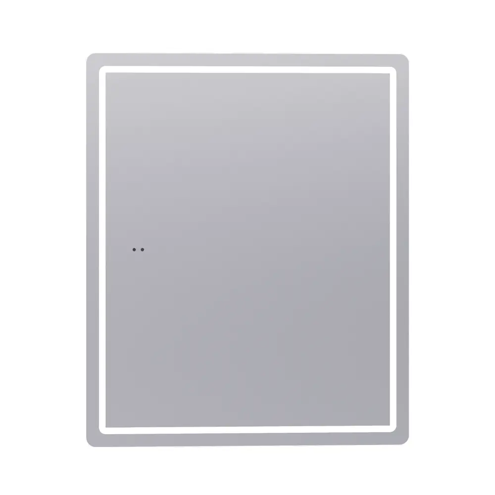 Шкаф для ванной комнаты с зеркалом Vigo Look 49.7x60x17 см с подсветкой STLM-2144819 - Вид №1