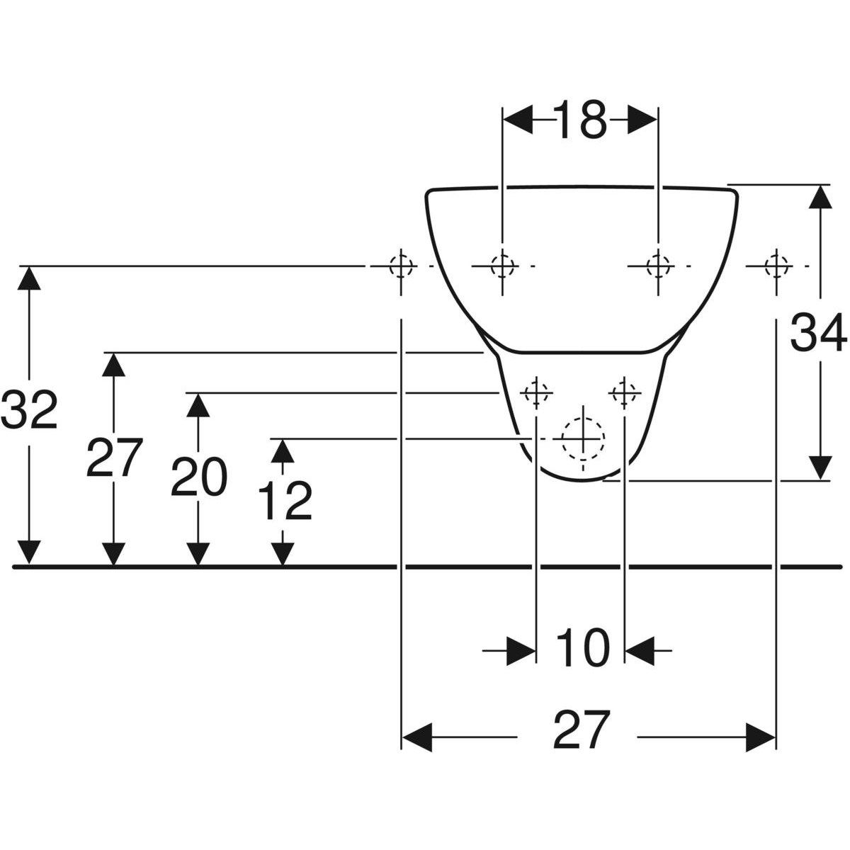 Подвесное биде в витрине Geberit фантазия ARCH-00056616 - Вид №4