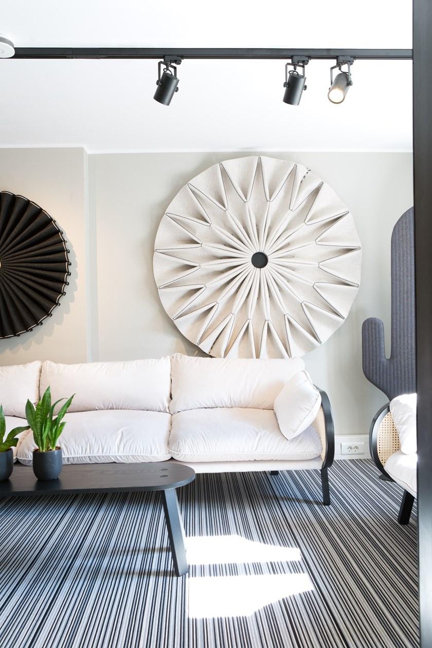 BuzziSpace Акустическая стеновая панель из войлока Buzzipleat sun-id-1409836 - Вид №5