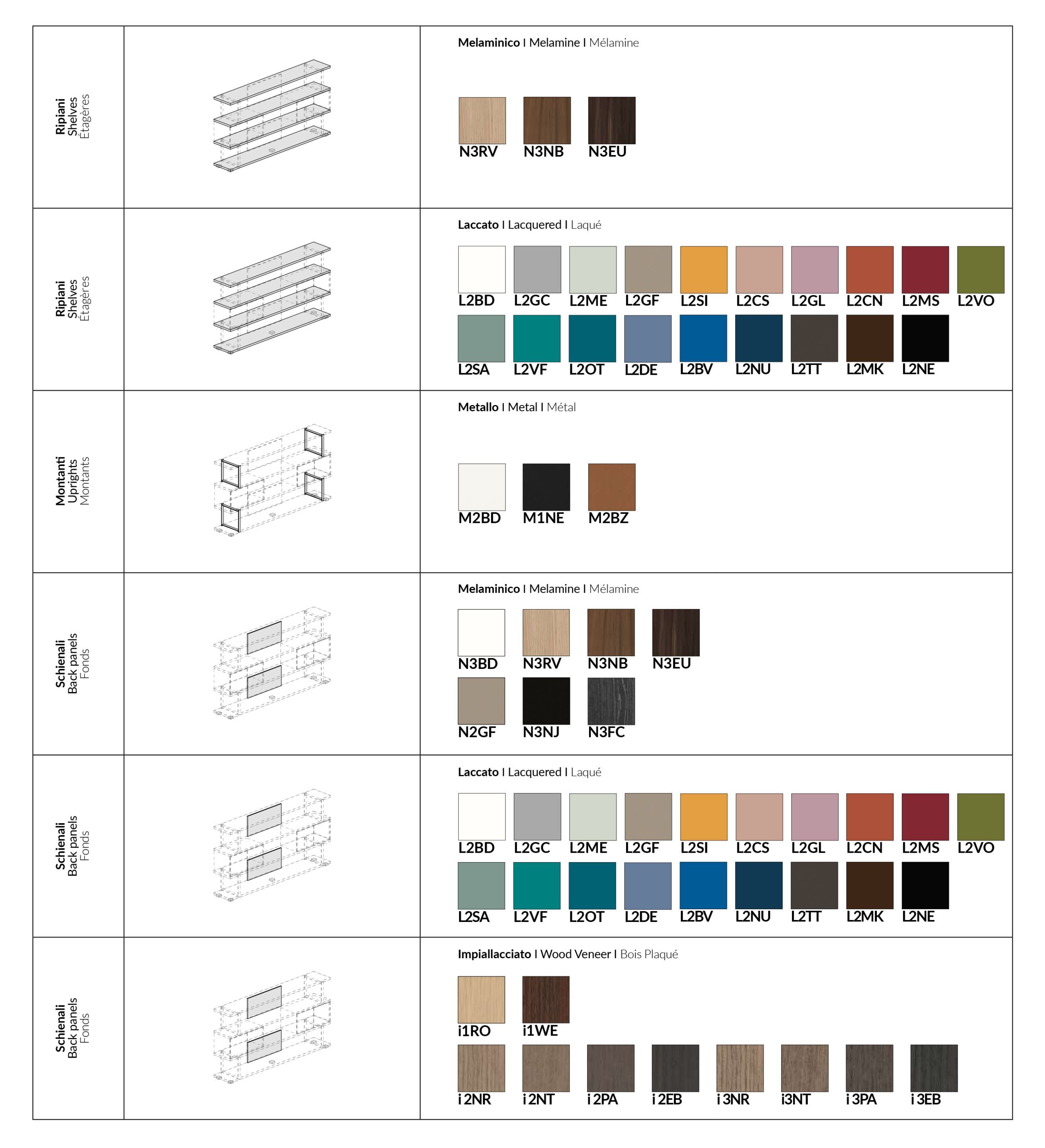 Деревянный и металлический офисный книжный шкаф About Office йога ARCH-00088868 - Вид №6