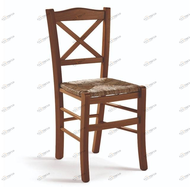 Febal Casa Стул из массива дерева с открытой спинкой sun-id-1359171