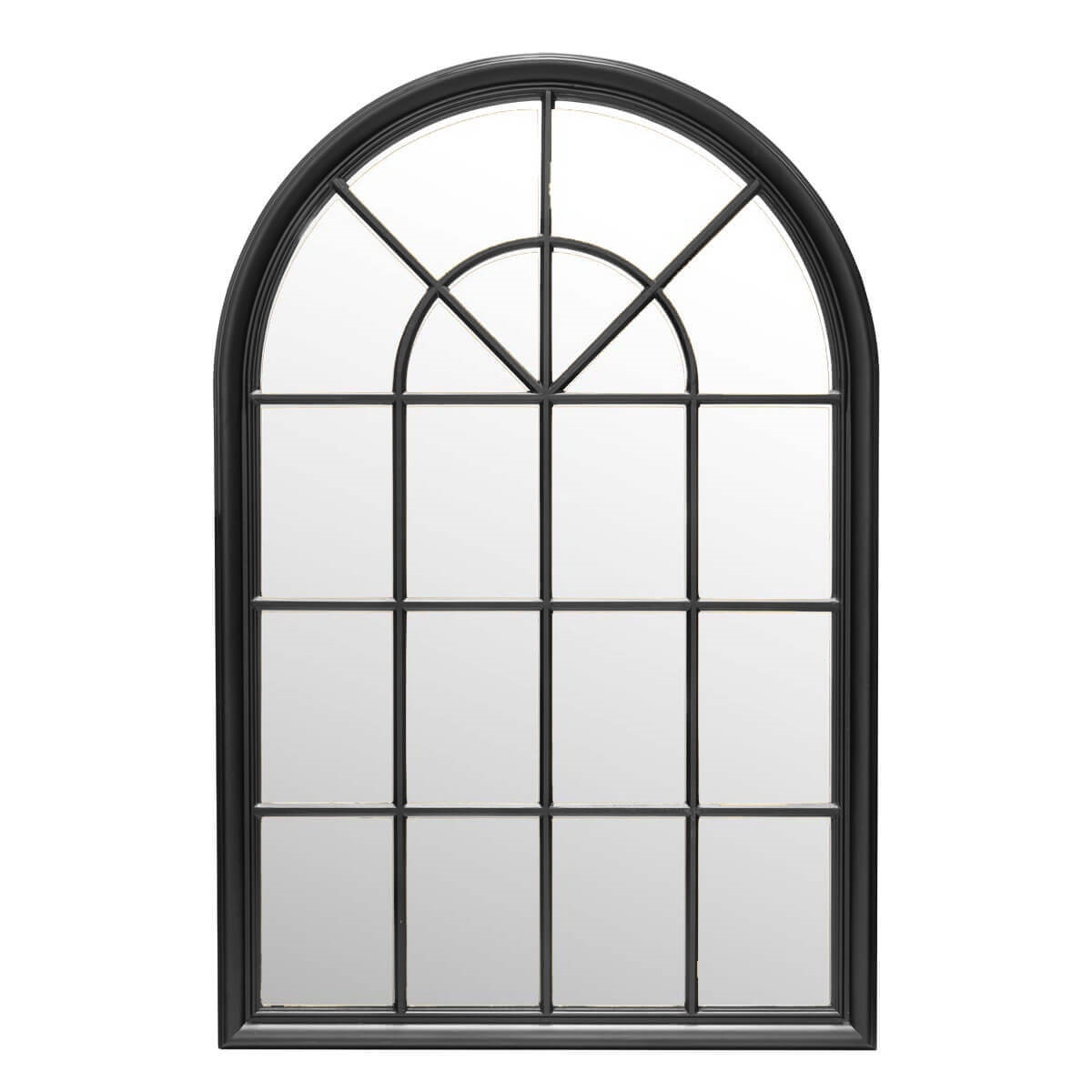 600858-90 ABHIKA ЗЕРКАЛО ОКНО H150 BLACK 