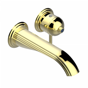 U7B-6541B Trim only for Built-in basin mixer with spout (two x 1/2'' inlets and one 1/2'' outlet), without waste Thg-paris Trocadéro с лазуритом Покрытие PVD латунь