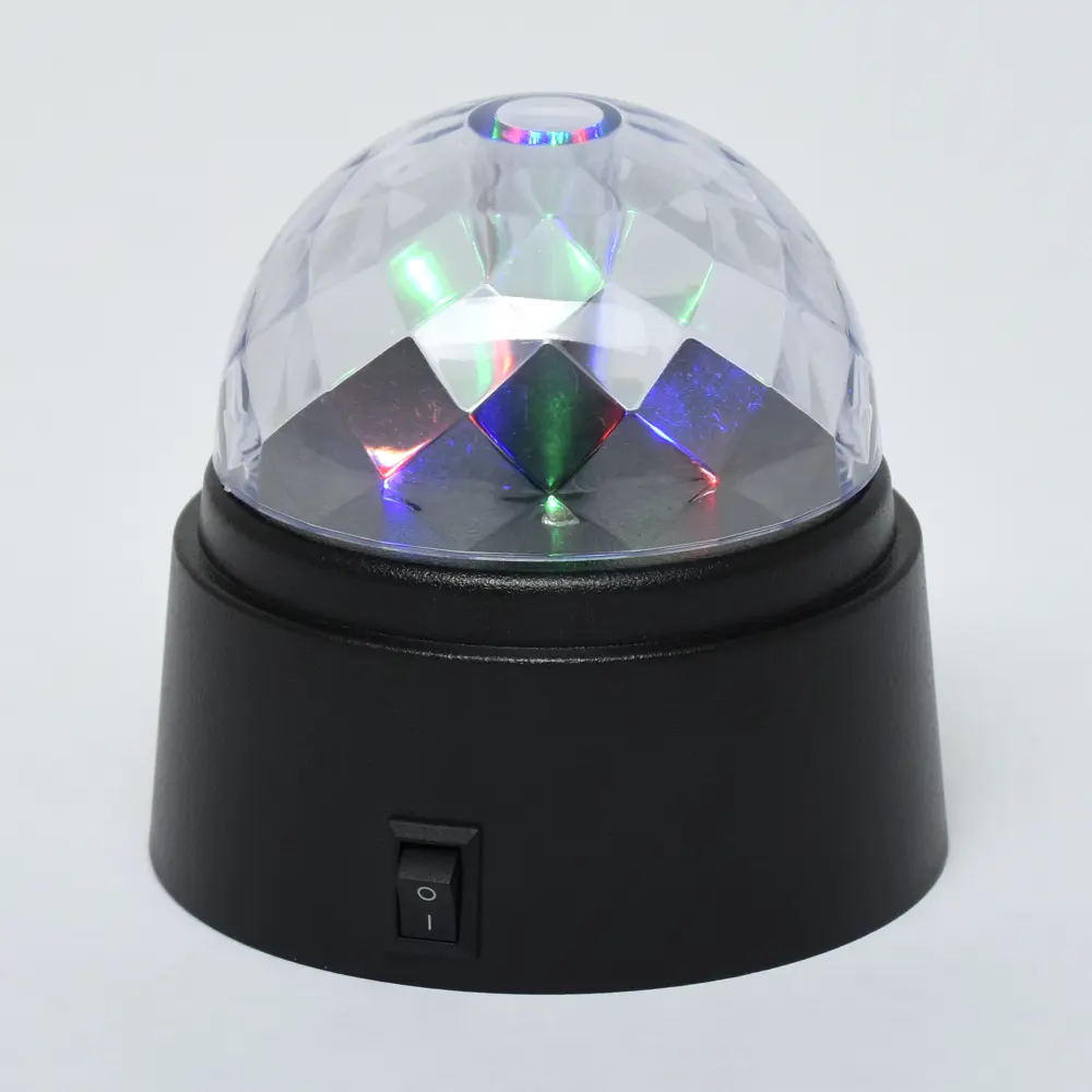 Диско-шар светодиодный 6 LED 9 см мультисвет BALANCE STLM-2208956 - Вид №1