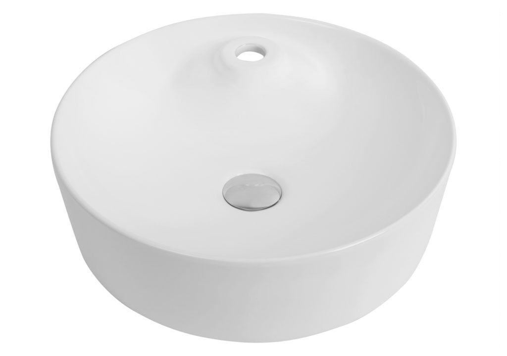 MOON2 Накладная раковина на столешницу  круглая Aquanet  - Вид №1