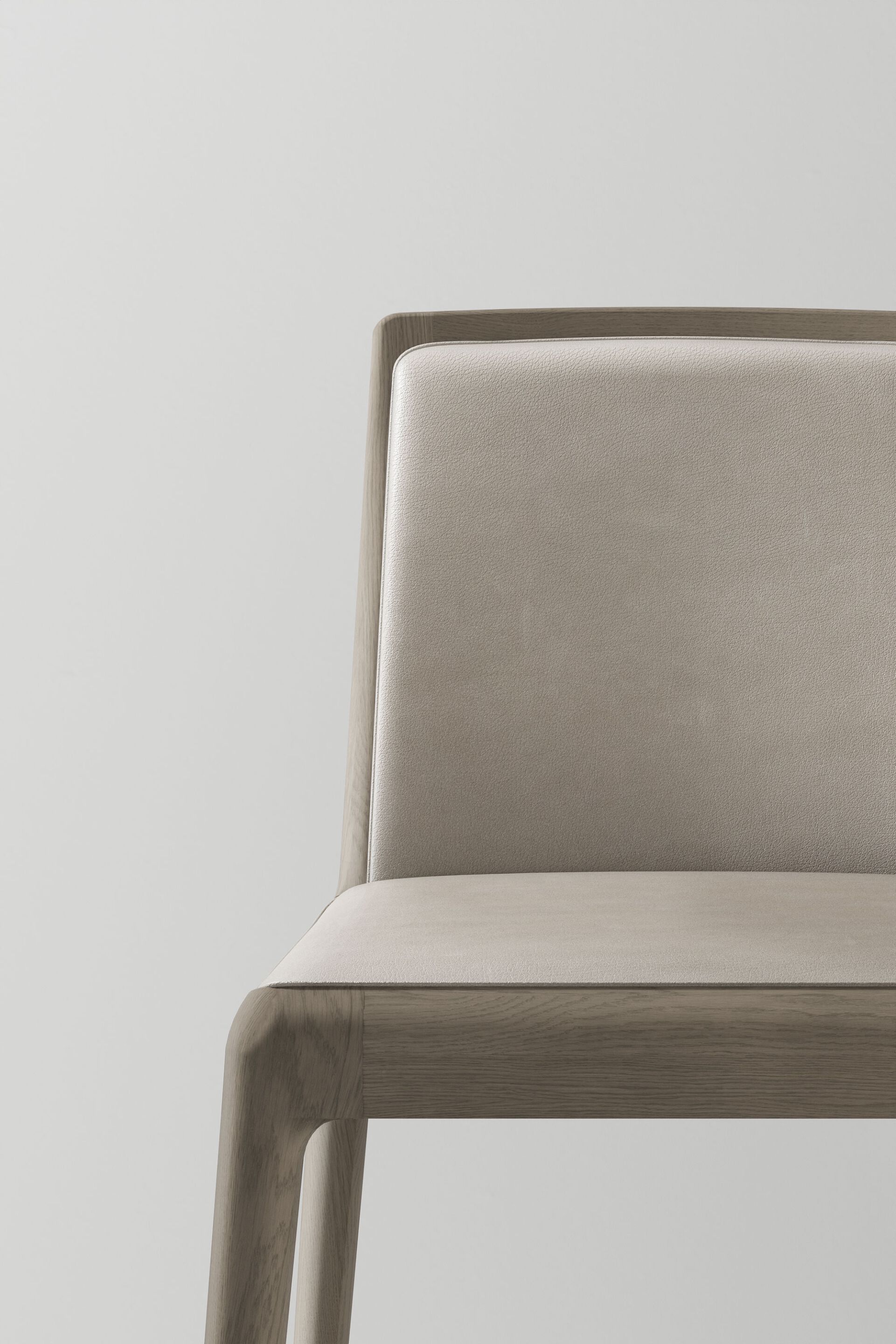 Кожаный мягкий стул District Eight Nôm ARCH-00058397 - Вид №1