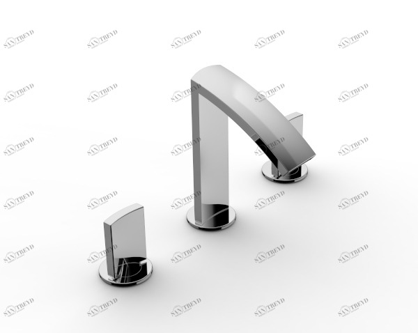 3900 BBX-040 Смеситель для биде Zazzeri 3900BBX040