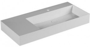 ELLP10246LQM Подвесная раковина настенная прямоугольная Azzurra Ceramica Elegance белая