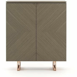 Laskasas Комод деревянный с распашными дверцами Boris