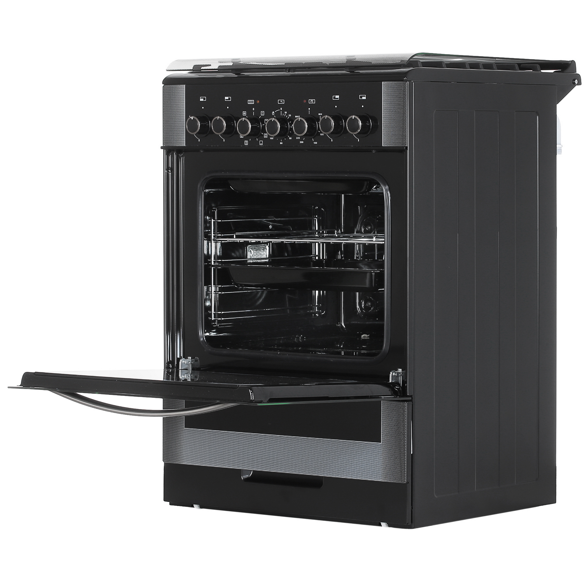 9905000 Комбинированная плита Gefest ПГЭ 6302-03 0046 черный STDN-0095334 - Вид №4