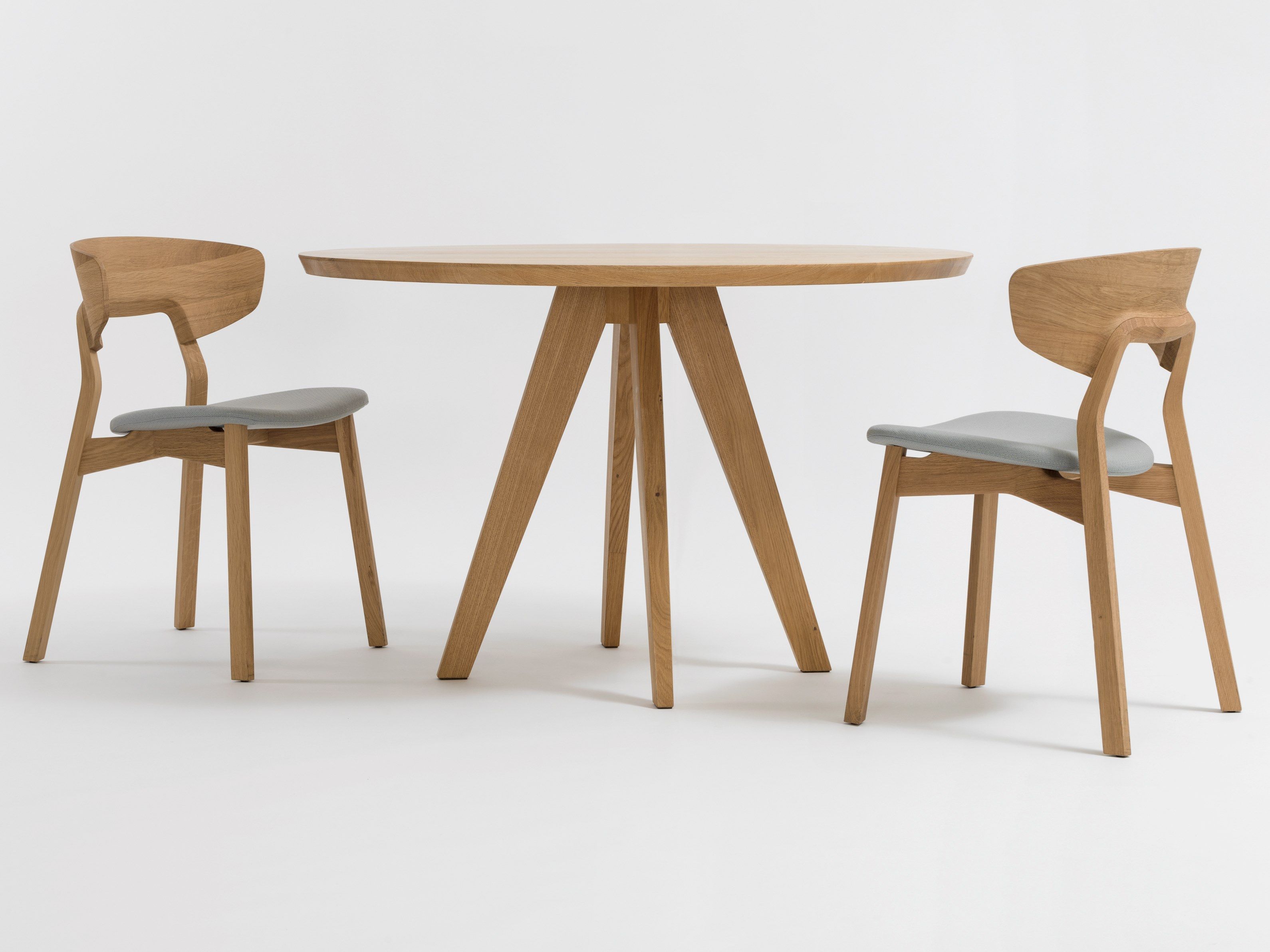 Круглый обеденный стол из массива дерева ZEITRAUM ужин ARCH-00076024 - Вид №1