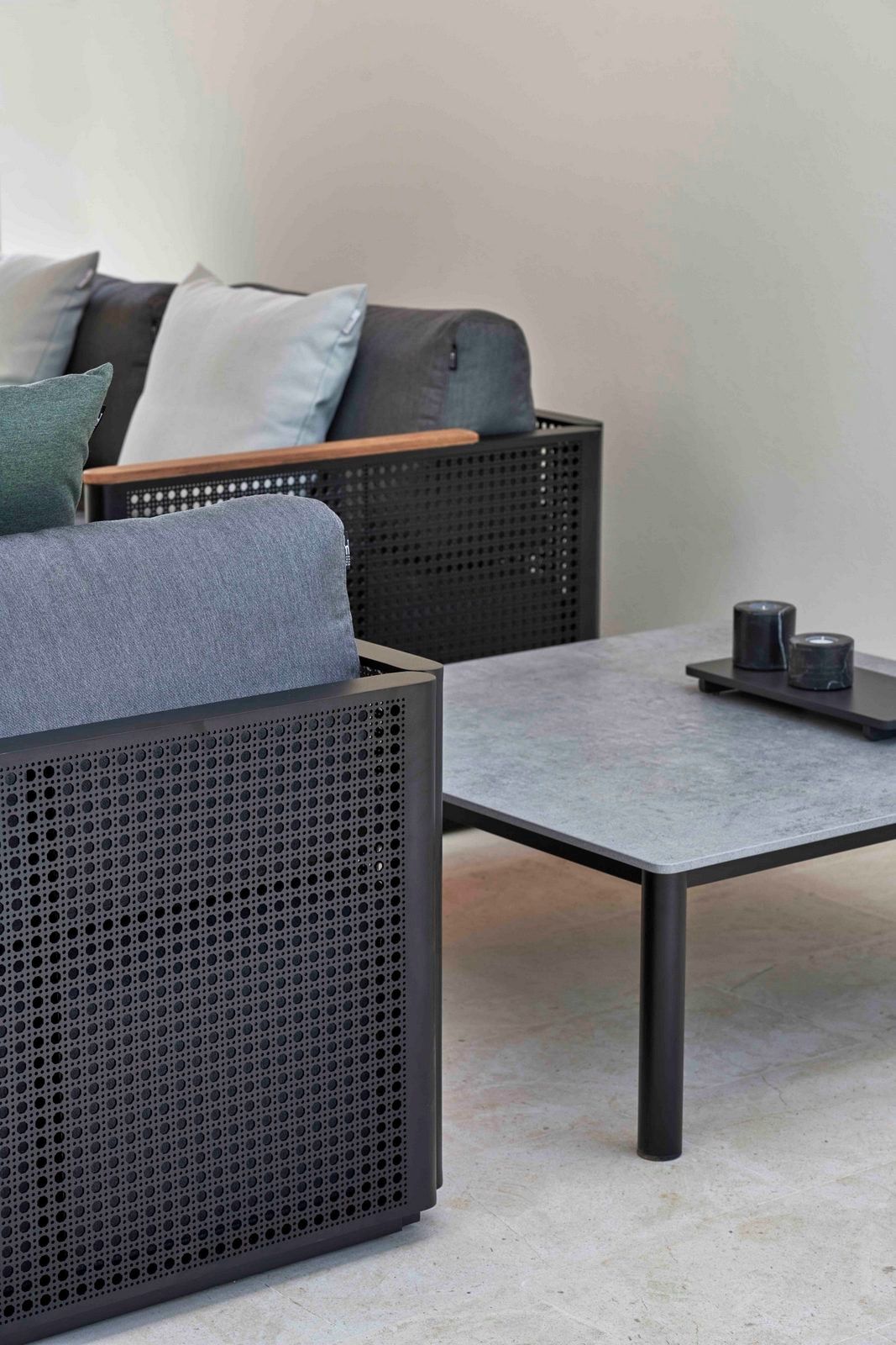 Термокрытая ткань и алюминиевый садовый диван GANDIABLASCO Bosc ARCH-00072845 - Вид №12