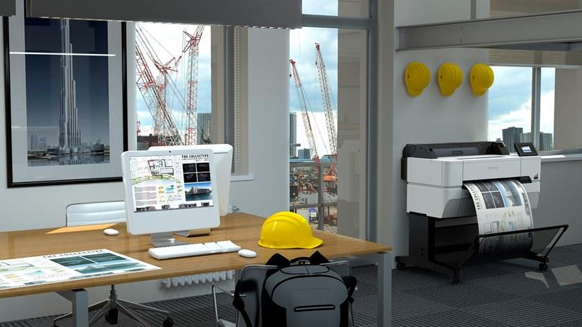 EPSON ITALIA Профессиональный широкоформатный принтер для CAD-чертежей Surecolor™ sc-t C11cf86301a0 - Вид №2