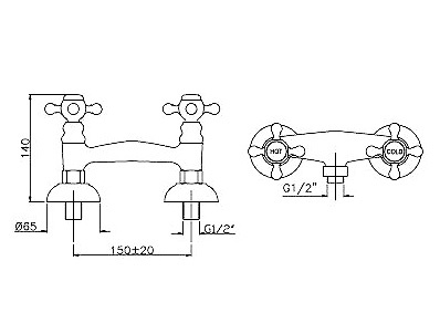 1207512D0oro Смеситель Gattoni Vivaldi Santreyd - Вид №1