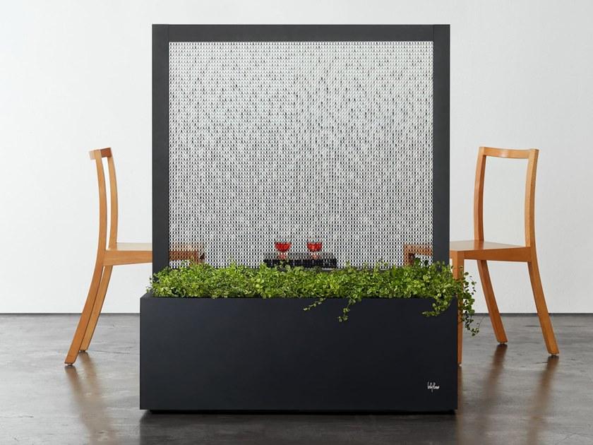 Hobby Flower Прямоугольный стальной горшок для растений Boira sun-id-1412720 - Вид №2