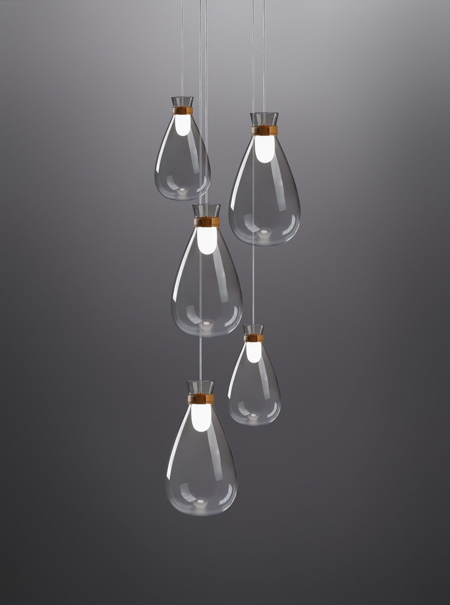 Стеклянный подвесной светильник Poltrona Frau коллекция-мебель и аксессуары ARCH-00109146 - Вид №2