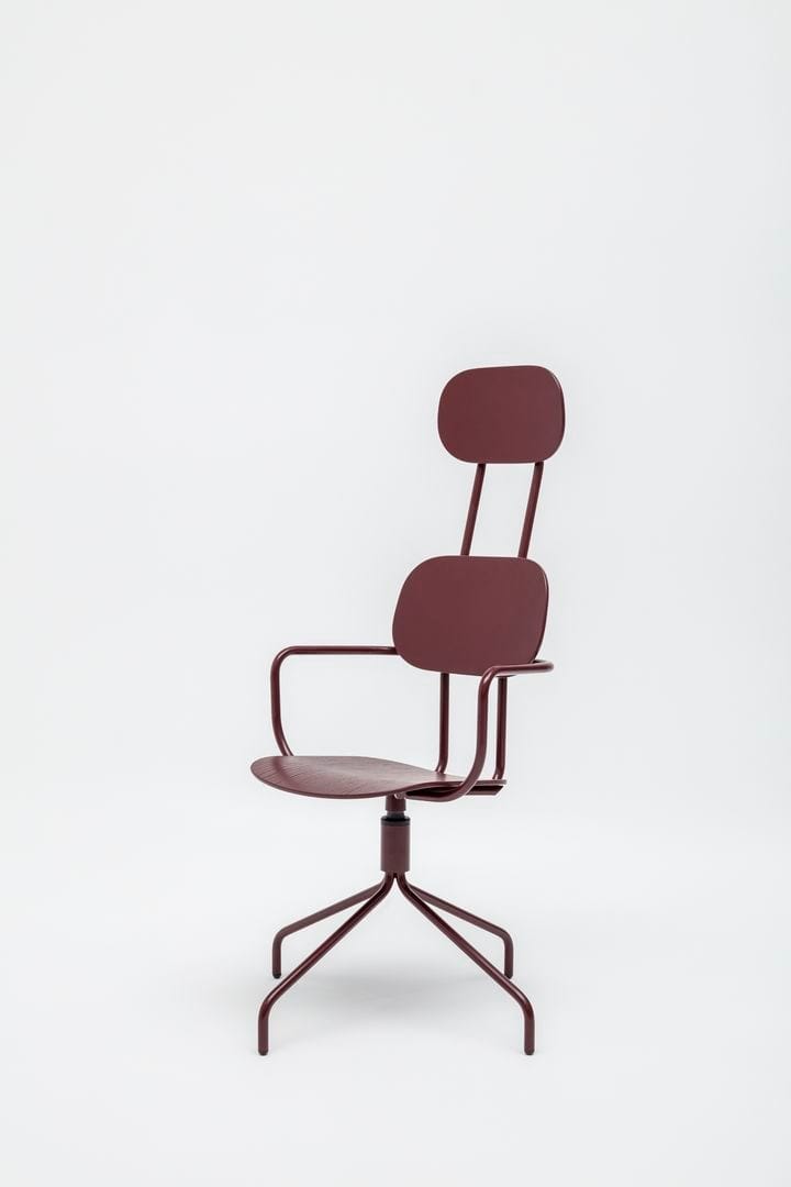 Офисное кресло из фанеры с подлокотниками на насесте MDD новая школа ARCH-00100074 - Вид №1