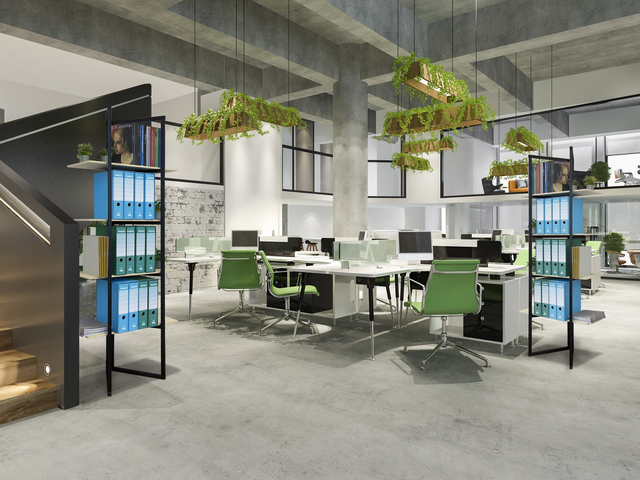 Самонесущая настенная Книжная полка из алюминия и дерева STUDIO T Ecodesign ARCH-00090930 - Вид №2