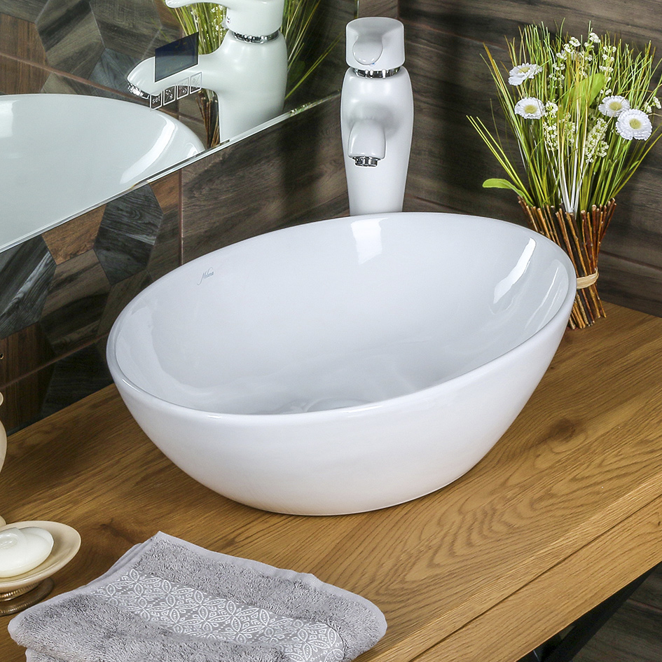 Накладная раковина melana mln-320361 320361-805 - Вид №1