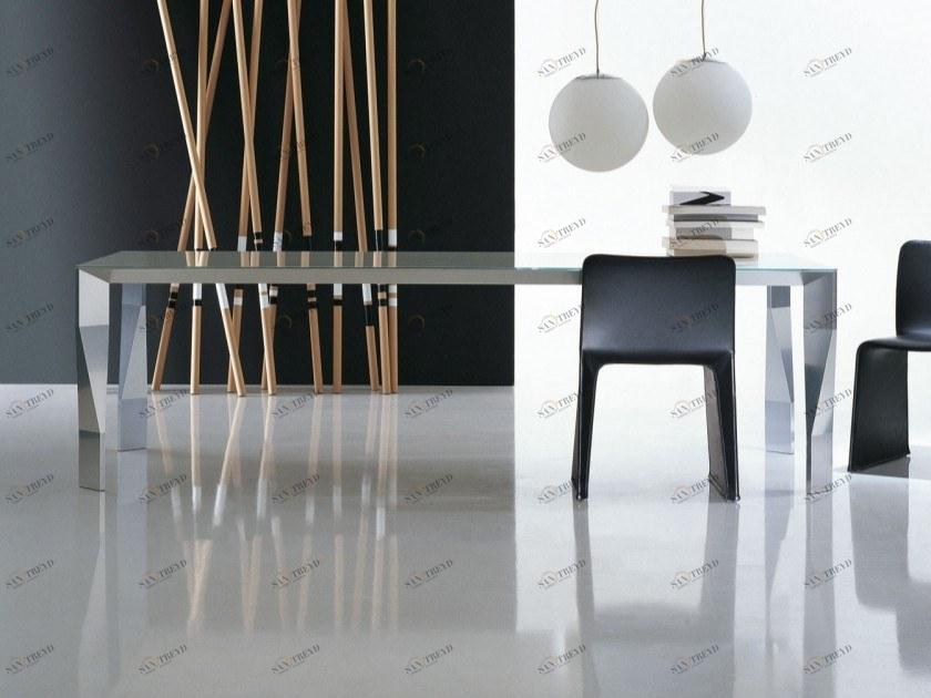 Molteni & C. Прямоугольный обеденный стол из стекла sun-id-1483773