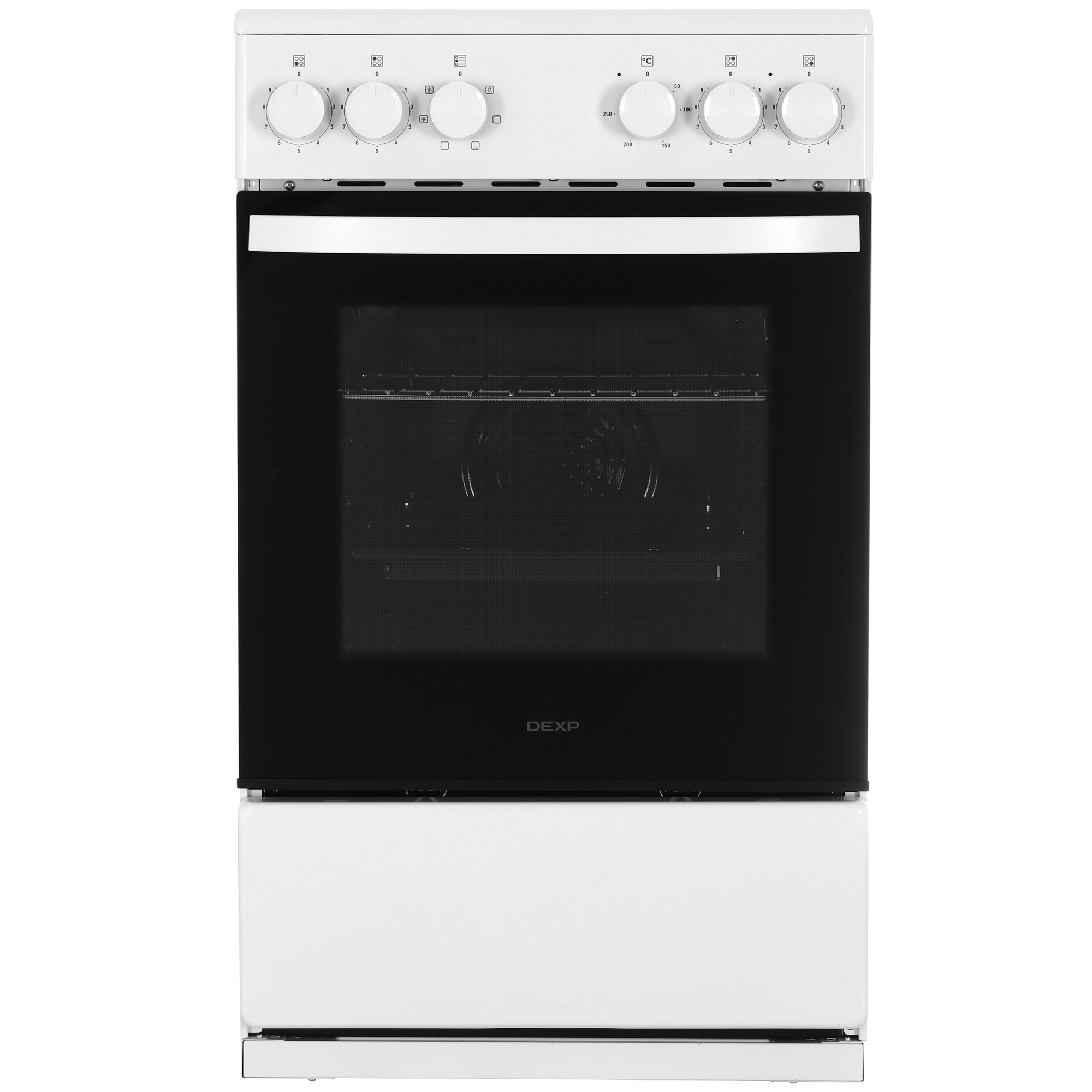 9163246 Электрическая плита DEXP EC50-M04C белый STDN-0052835