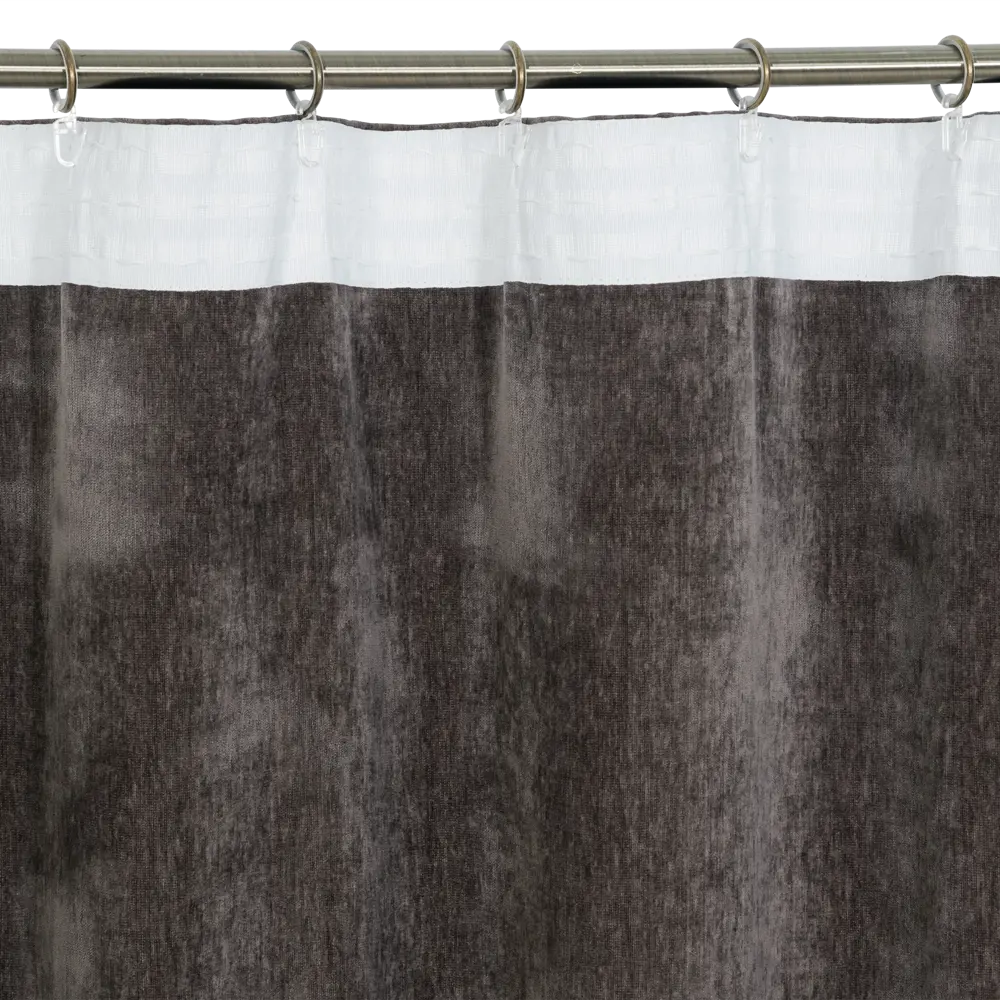 Штора на ленте Alaro 160x280 см цвет серо-коричневый 83406888 STLM-2033794 INSPIRE  - Вид №3