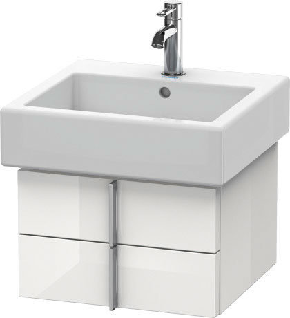 VE620304949 Vero Тумбочка подвесная Графит матовый, декор Duravit - Вид №1