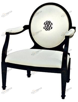 SOFTHOUSE Кресло-медальон в классическом стиле с подлокотниками sun-id-1442786