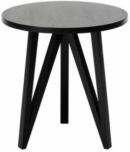 LOEHR Круглый деревянный журнальный столик Faber