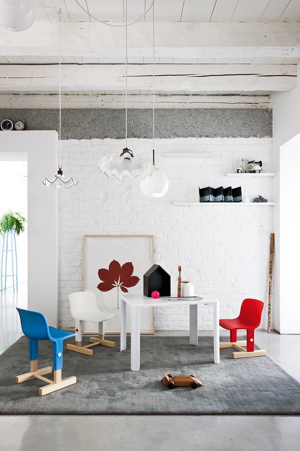 Регулируемый по высоте стул из полипропилена Magis Little Big ARCH-00150736 - Вид №2