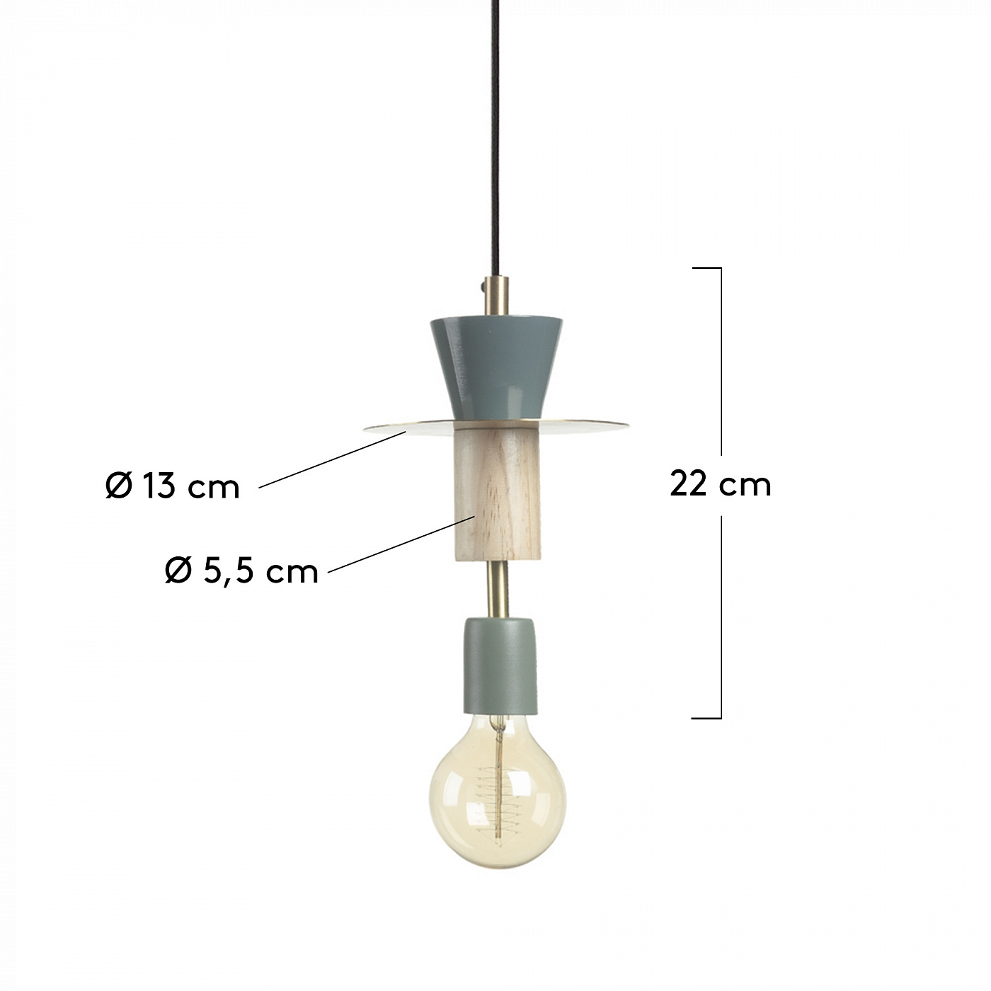 064494 Подвес STONE La Forma Naroa  - Вид №1