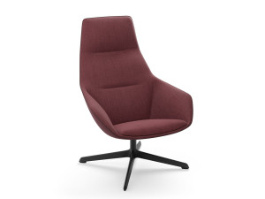 Вращающееся спицевое кресло с подлокотниками