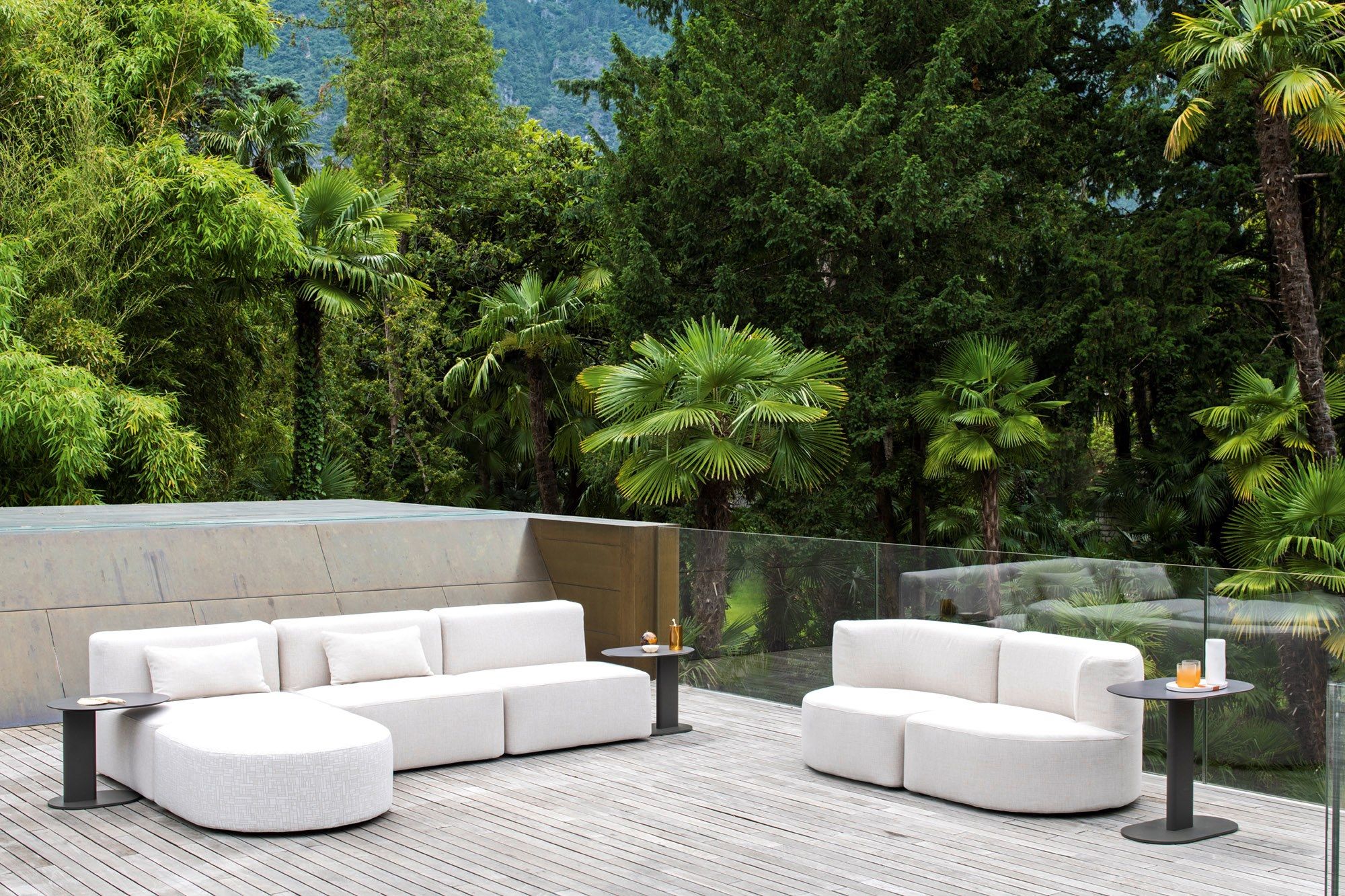 Алюминиевый овальный журнальный столик Varaschin плинтус ARCH-00131779 - Вид №12