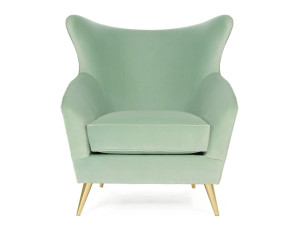 Бархатное кресло