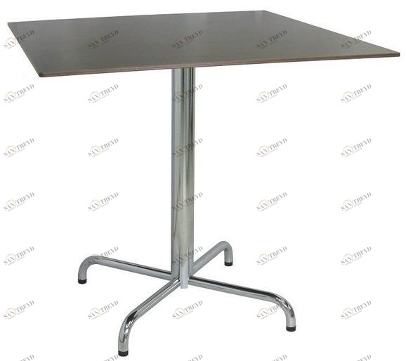 Vela Arredamenti Стол из нержавеющей стали с основанием 4 звезды Baum sun-id-1492119