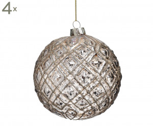 2870890.0037 елочная игрушка, набор 4шт TO4ROOMS