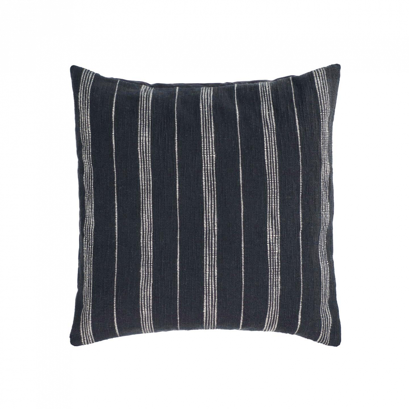 108437 Хлопковая наволочка в черно-белую полоску 45 x 45 см La Forma Adalgisa  - Вид №1